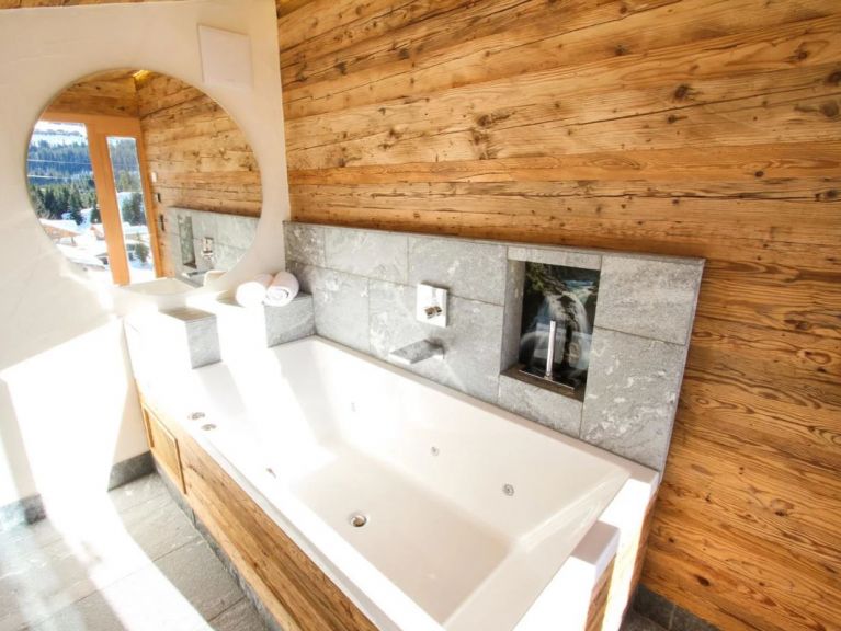 Chalet-appartement Enzianalm Bergstube met sauna
