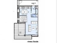 Chalet Caseblanche Pomme de pin met houtkachel en sauna-15