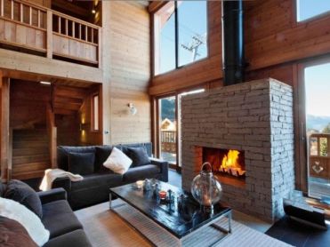 Luxe chalet met open haard