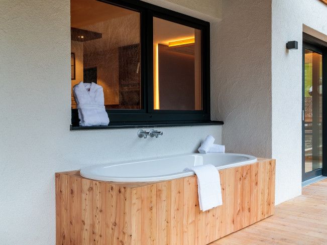 Appartement Avenida Panorama Suites Suite 1 slaapkamer met sauna