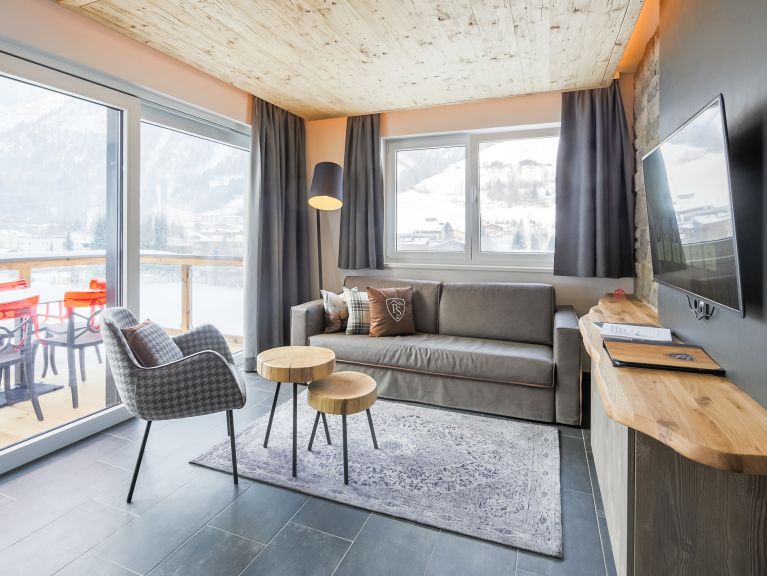 Appartement Avenida Panorama Suites Suite 1 slaapkamer met sauna