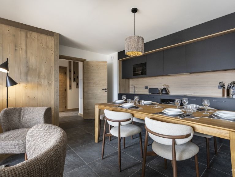 Chalet-appartement Le Caprice Blanc studio
