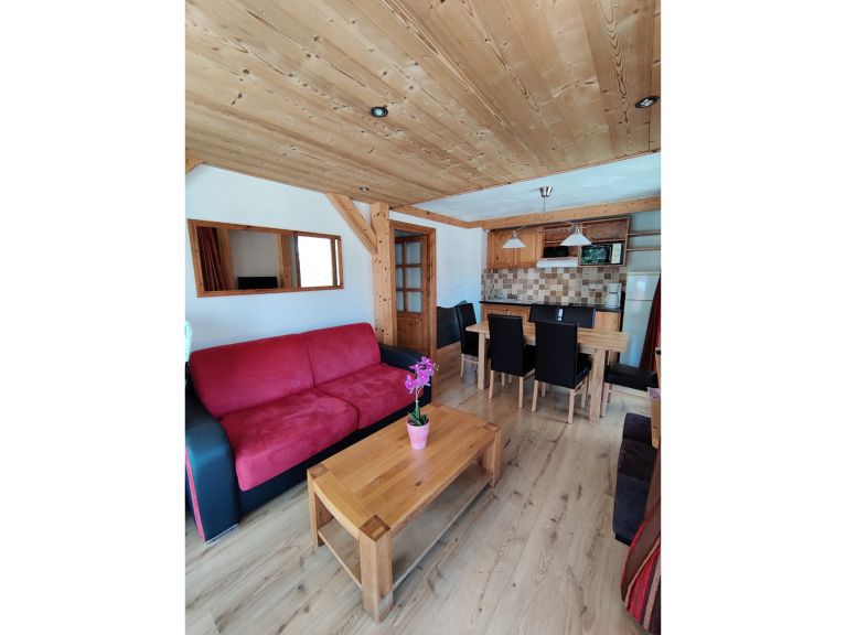 Chalet-appartement La Cime des Arcs met cabine