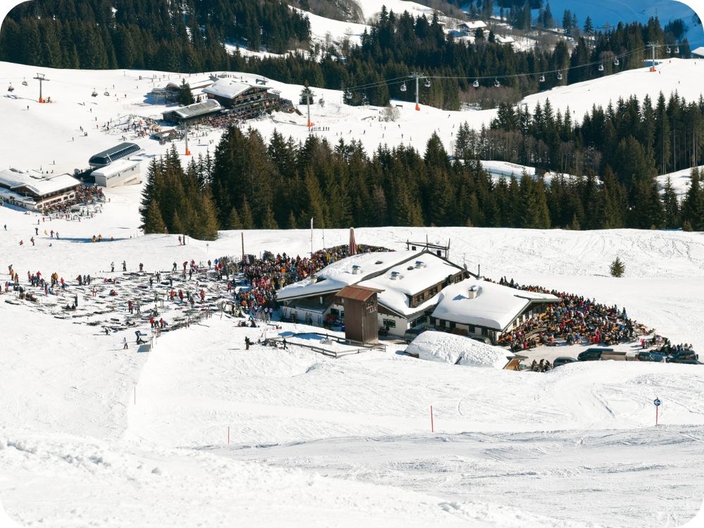 apr&egrave;s-ski dalafdaling saalbach