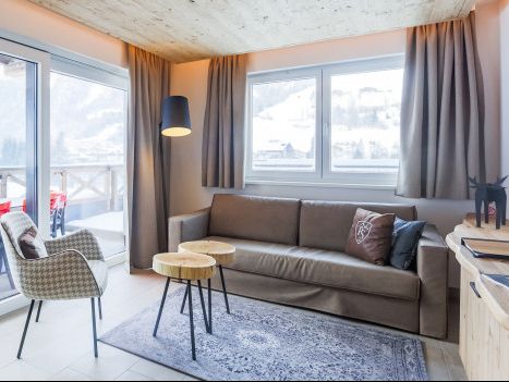 Appartement Avenida Panorama Suites Suite 2 slaapkamers met sauna
