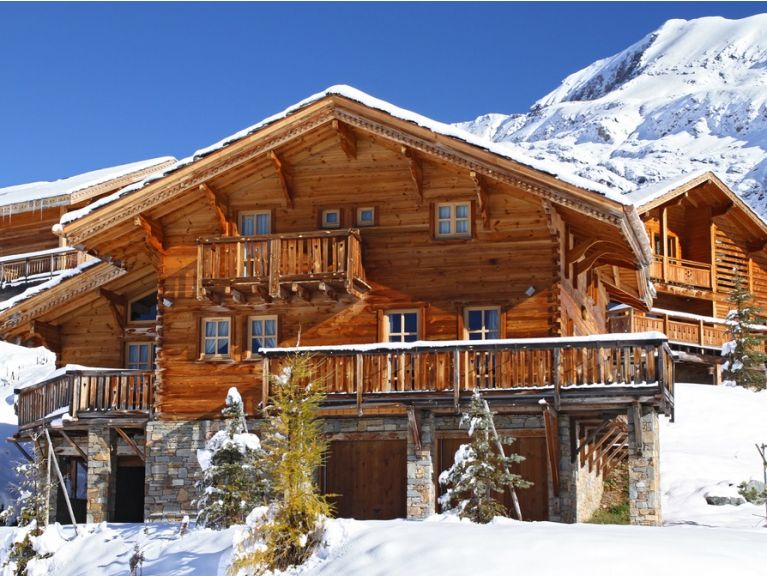 Chalet de L'Altiport Melusine met sauna en whirlpool