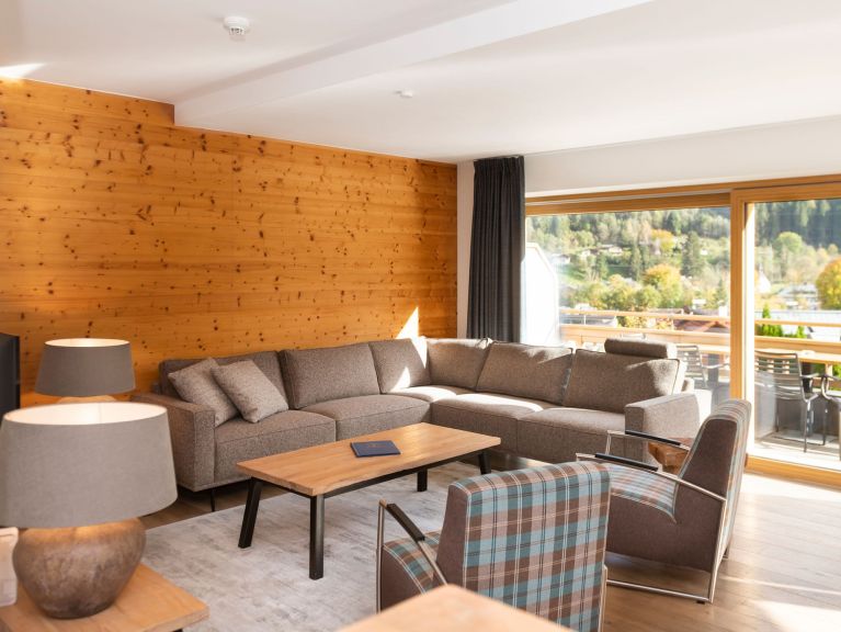 Appartement Kaprun Glacier Estate met sauna