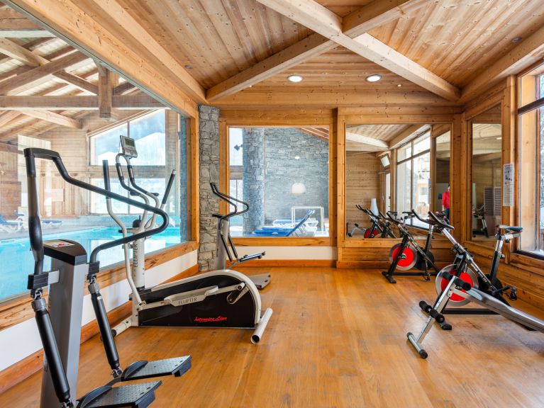 Chalet-appartement Le Hameau du Rocher Blanc met slaaphoek