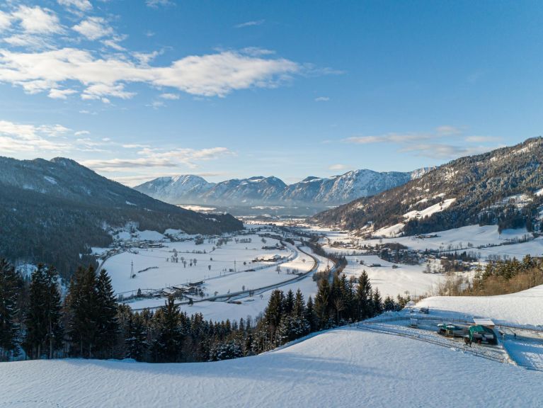 Appartement Blick auf Itter