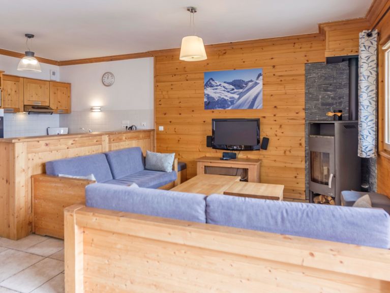 Chalet-appartement Dame Blanche met open haard