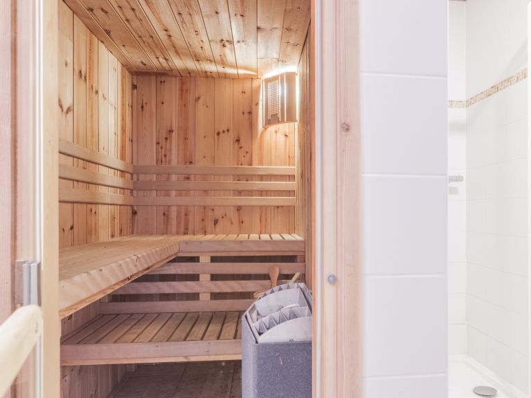 Chalet-appartement Dame Blanche met sauna en open haard