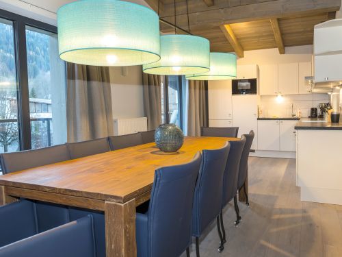 Appartement Kristall Plaza Niederau Penthouse met open haard en privé-sauna - 8-10 personen