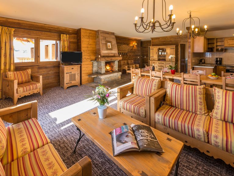 Chalet-appartement Altitude de l'Ours met privé-sauna