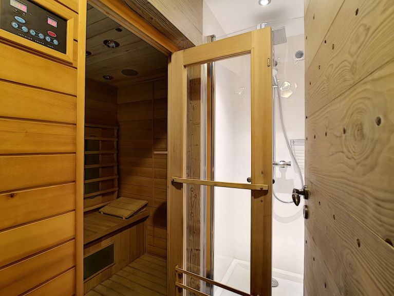 Chalet-appartement Opaline met privé-infraroodsauna