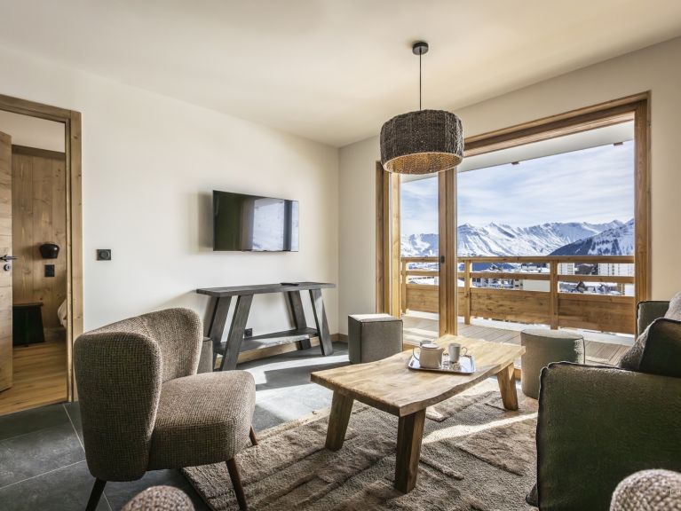 Chalet-appartement Le Caprice Blanc studio