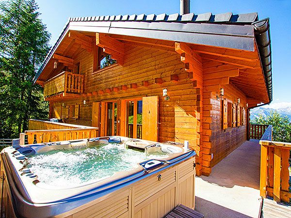 Chalet Harmonie met sauna en buiten-whirlpool