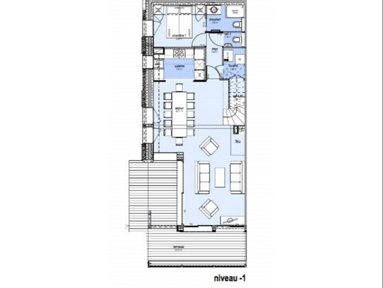 Chalet Caseblanche Tawny met open haard en sauna
