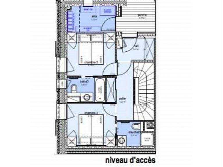 Chalet Caseblanche Tawny met open haard en sauna