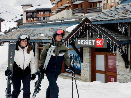 SKISET Ski en snowboard huren
