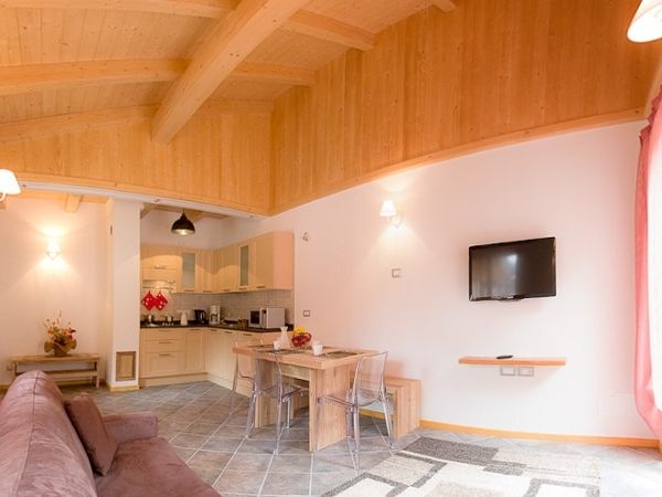 Chalet-appartement Edelweiss Alleghe combi 4 appartementen