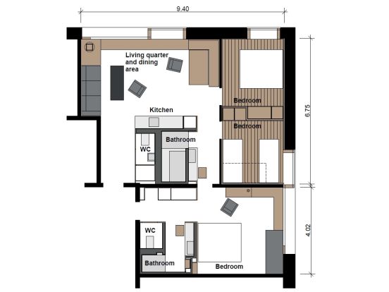 Appartement Rocksresort-14