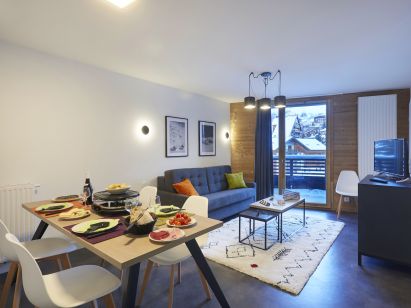 Chalet-appartement Le Hameau met cabine-1