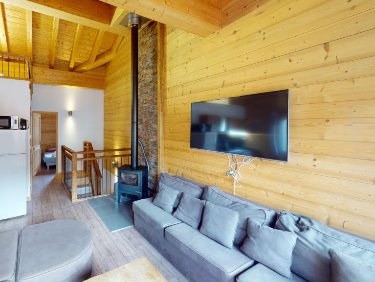 Chalet-appartement Emma met houtkachel