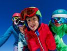 skivakantie kinderen lachen 