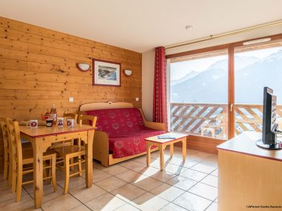 Chalet-appartement Les Flocons d'Argent met slaaphoek-2