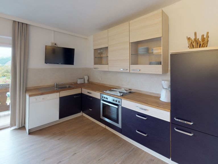 Chalet Edelweiss am See Combi, 5 apt. incl. gezamenlijke keuken en eetruimte