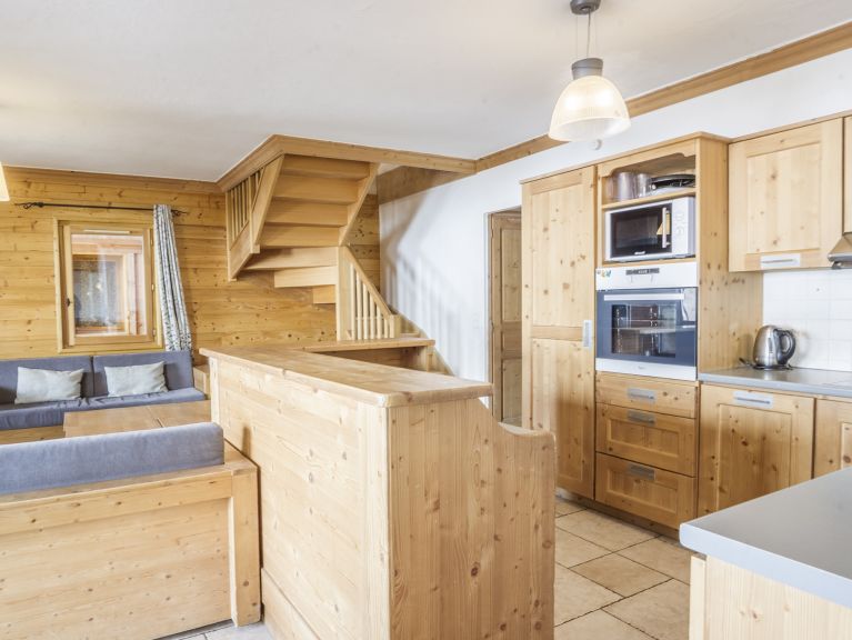Chalet-appartement Dame Blanche 28 (combinatie 2x 14) personen met twee sauna's