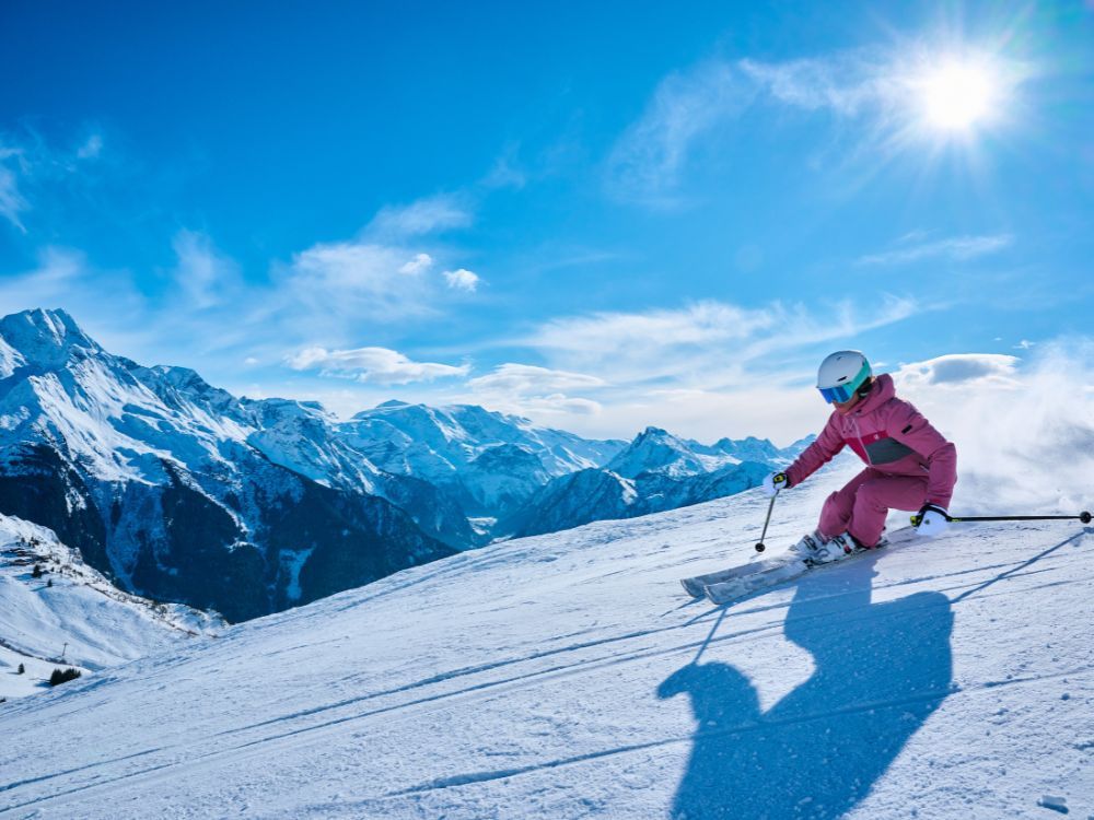 Ski&euml;n in La Plagne