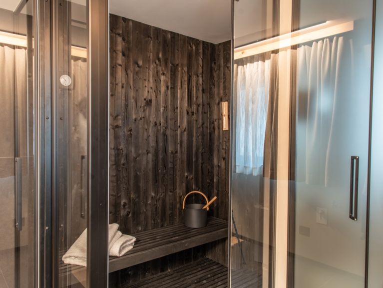 Chalet-appartement Home 75 met balkon en privésauna