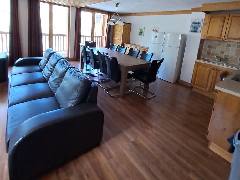 Chalet-appartement La Cime des Arcs met sauna