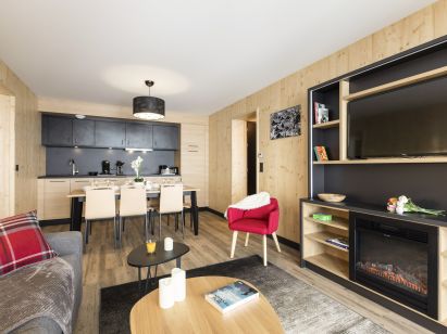 Appartement Club MMV L'Etoile des Sybelles Bergzicht-2