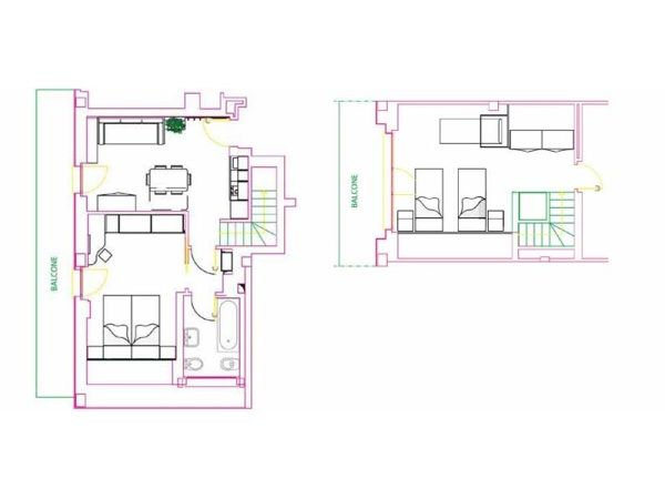 Chalet-appartement Baita Antlia