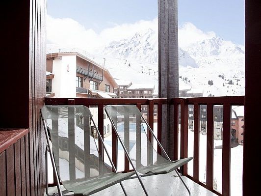 Appartement Les Gémeaux studio met slaaphoek