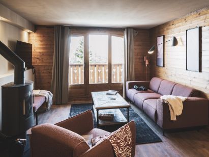 Chalet-appartement Montagnettes Hameau de la Sapinière gerenoveerd-2