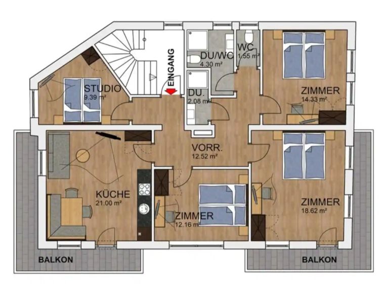 Appartement Haus Sonnenstein