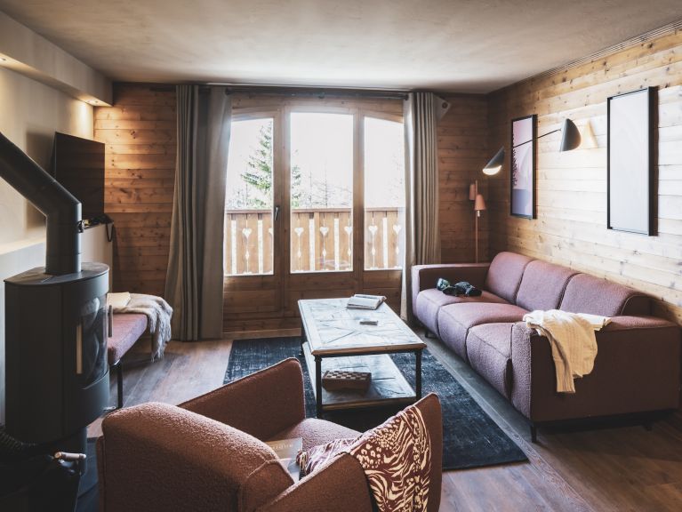 Chalet-appartement Montagnettes Hameau de la Sapinière gerenoveerd