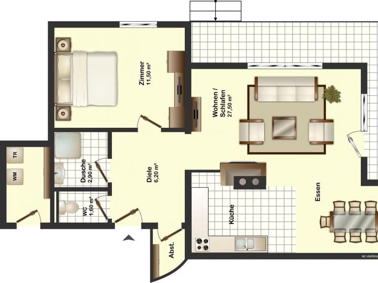 Chalet-appartement Sabine