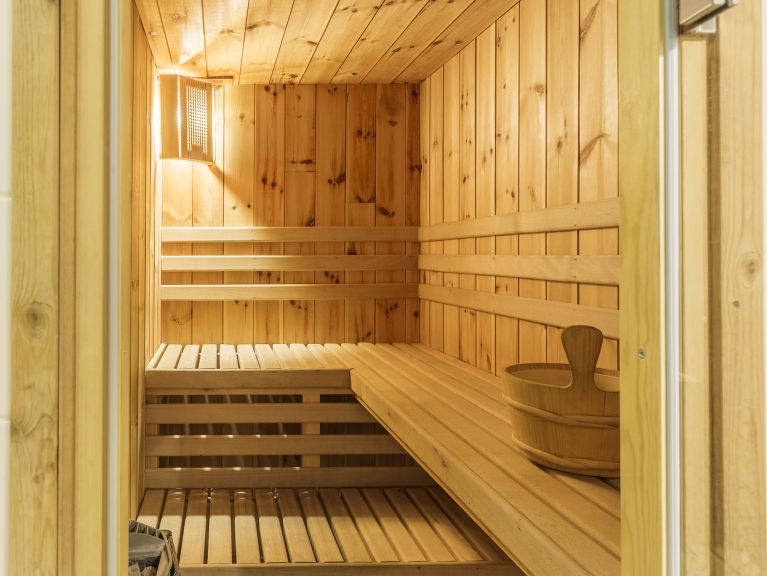 Chalet-appartement Dame Blanche 28 (combinatie 2x 14) personen met twee sauna's