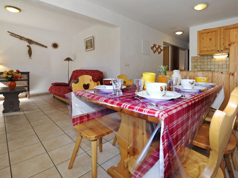 Chalet-appartement Cristal hele chalet