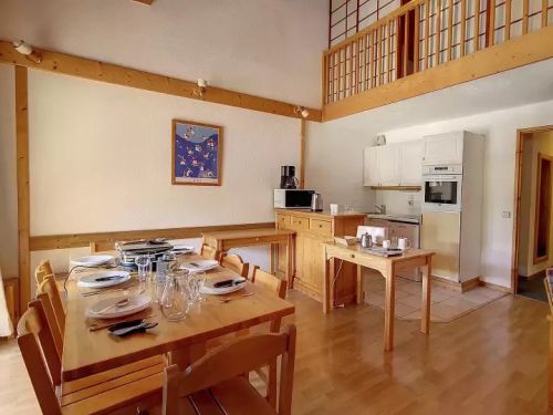 Appartement Résidence Le Hors Piste met mezzanine - 8 personen