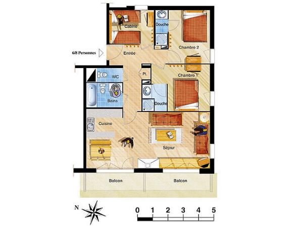 Chalet-appartement Du Soleil