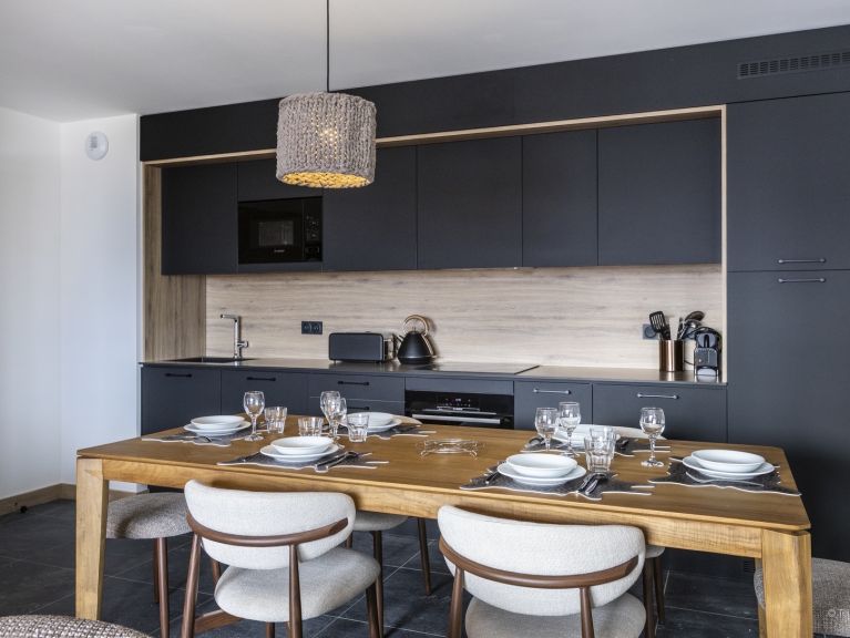Chalet-appartement Le Caprice Blanc studio