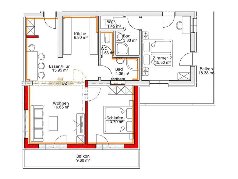 Chalet-appartement Berghof