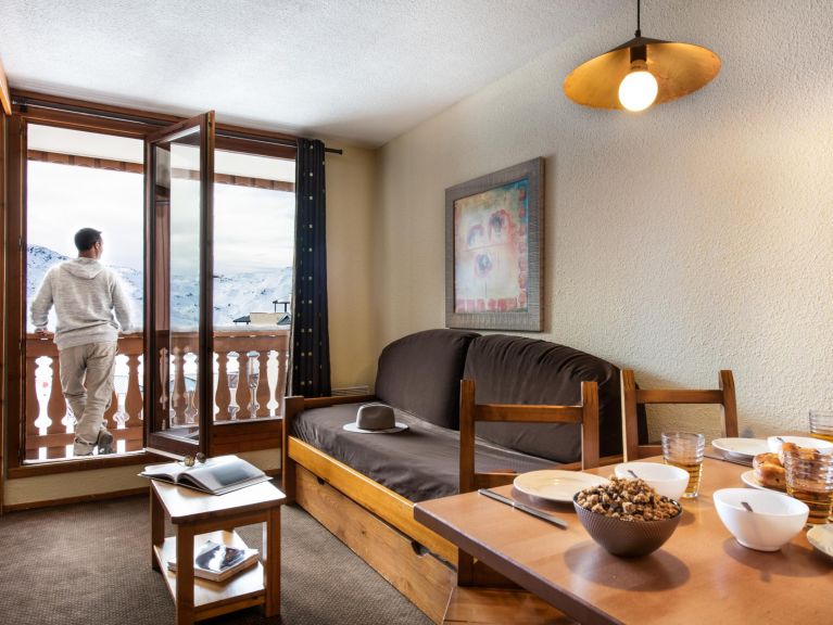 Chalet-appartement Le Cheval Blanc Classique met mezzanine